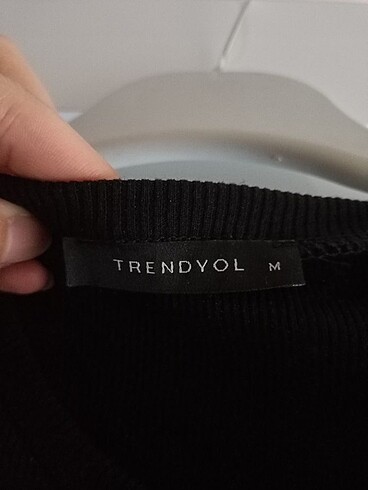 m Beden siyah Renk Trendyolmilla elbise