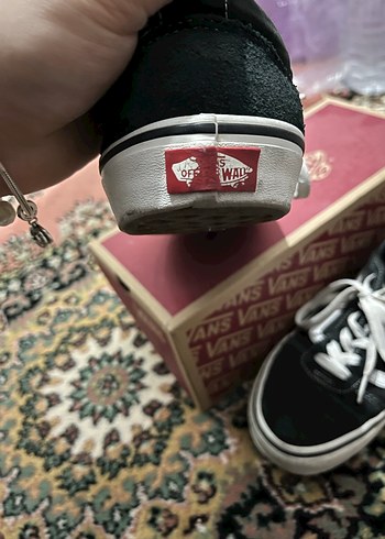 Vans Siyah Bağcıklı Spor Ayakkabı Sneaker - Görsel 3
