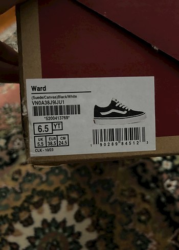 Vans Siyah Bağcıklı Spor Ayakkabı Sneaker - Görsel 8