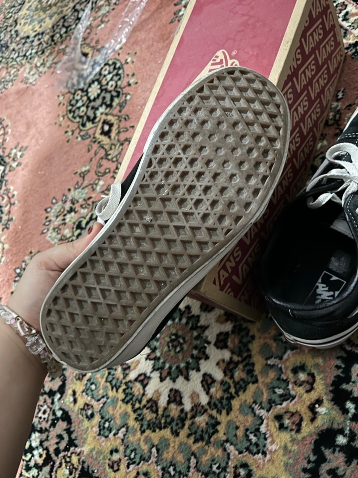 Vans Siyah Bağcıklı Spor Ayakkabı Sneaker - Görsel 4