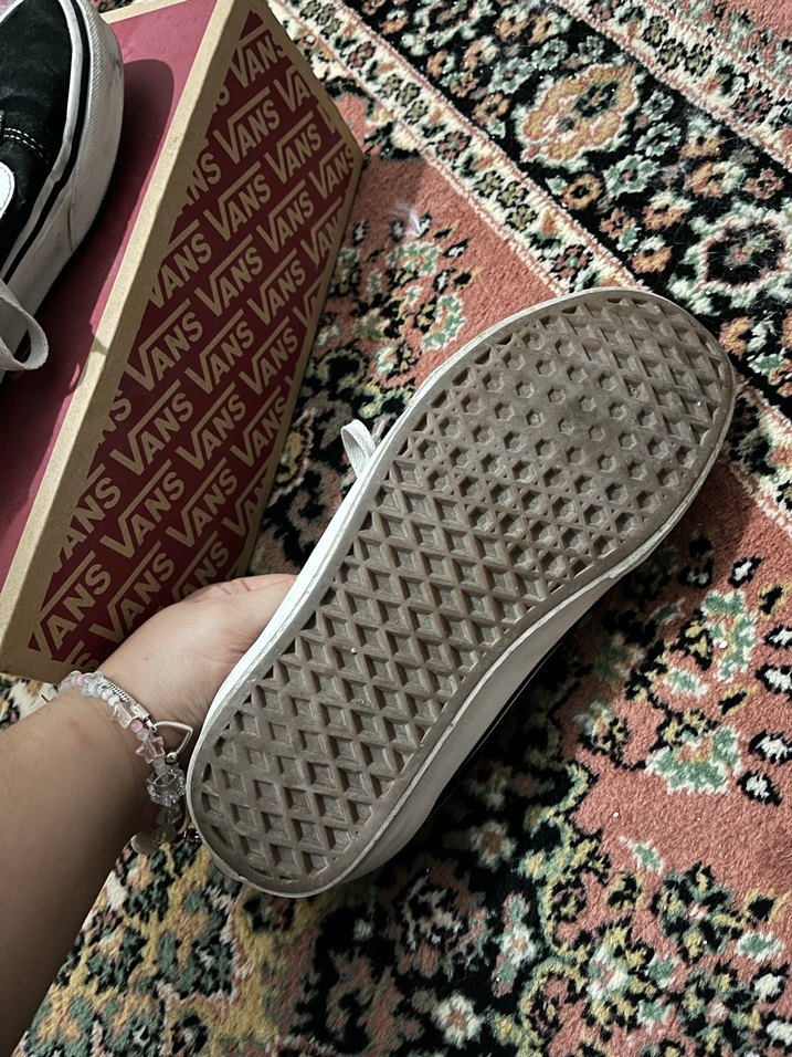 Vans Siyah Bağcıklı Spor Ayakkabı Sneaker - Görsel 5