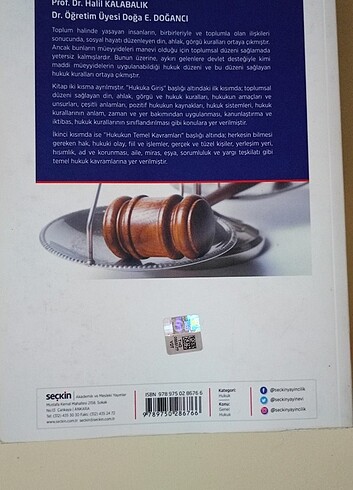 Diğer TEMEL HUKUK BİLGİSİ