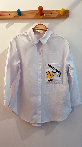Zara imalat Snoopy gömlek