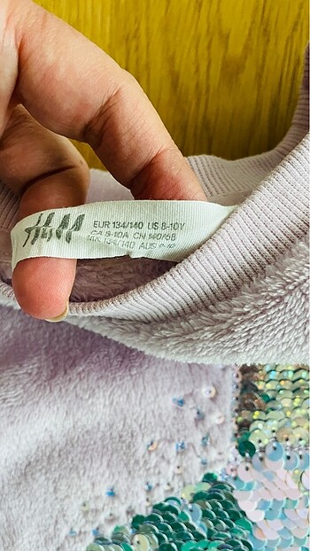 H&M H&M döner pullu polarlı yumuşak sweatshirt