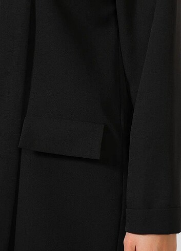 universal Beden siyah Renk Siyah astarsız harika blazer ceket 