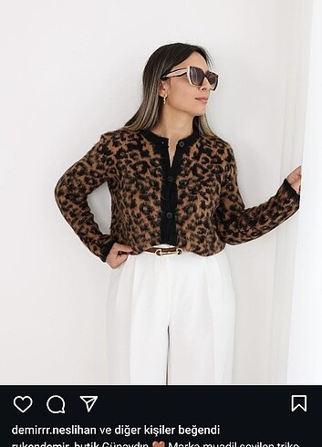 Diğer Leopar blazer ceket ve hırka 