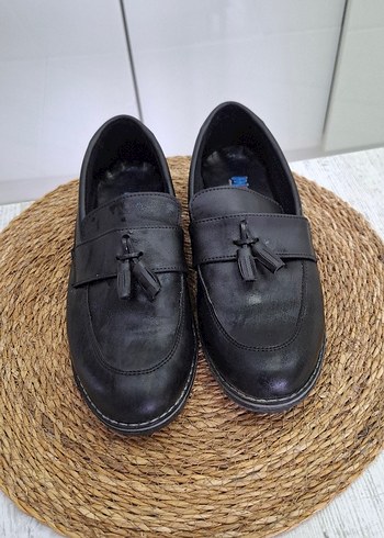 Erkek Siyah Püsküllü Klasik Ayakkabı - Görsel 2