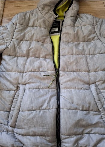 Erkek Çocuk Gri Fermuarlı  Mont lcw marka - Görsel 4