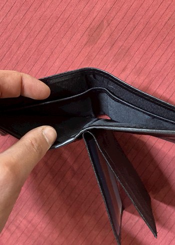 Siyah Erkek Deri Cüzdan - Görsel 3