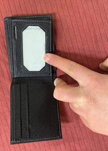 Siyah Erkek Deri Cüzdan - Görsel 4