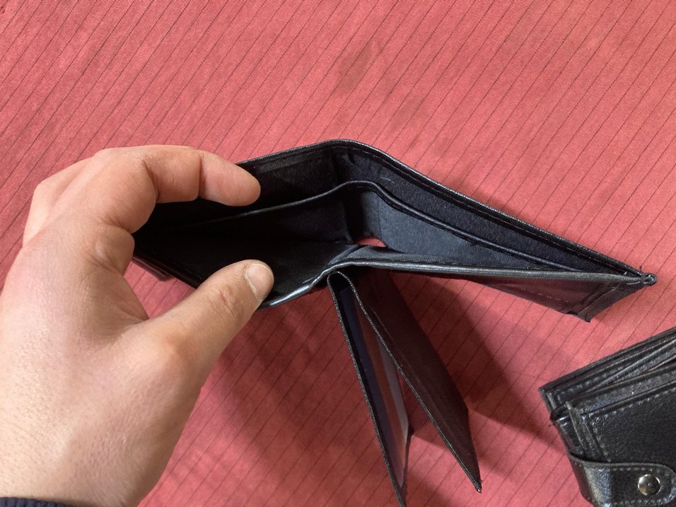 Siyah Erkek Deri Cüzdan - Görsel 3