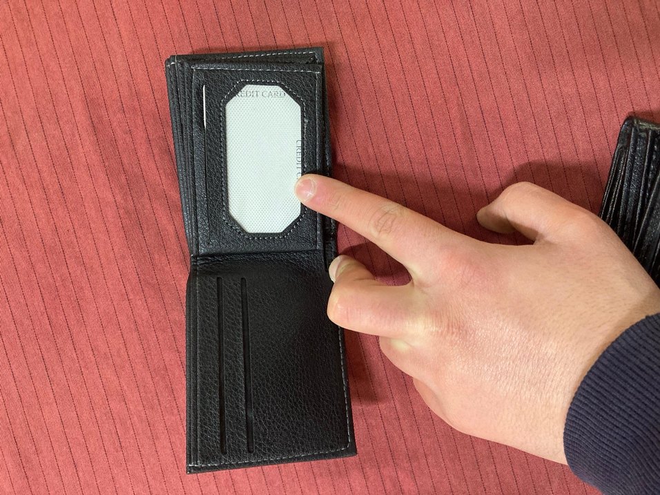 Siyah Erkek Deri Cüzdan - Görsel 4