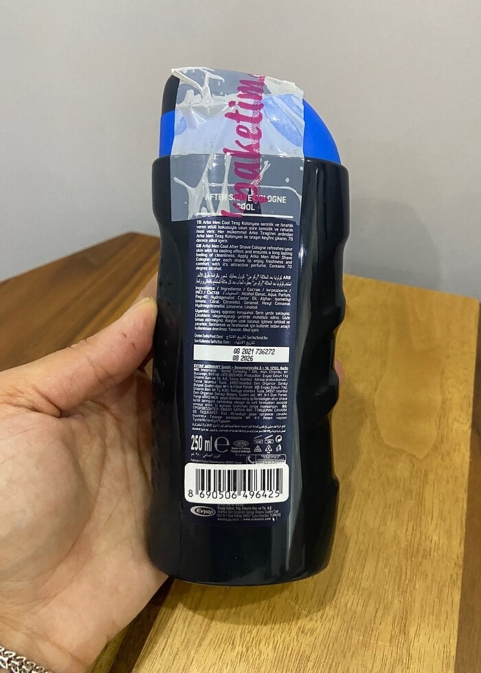Arko men tıraş kolonyası - Görsel 3