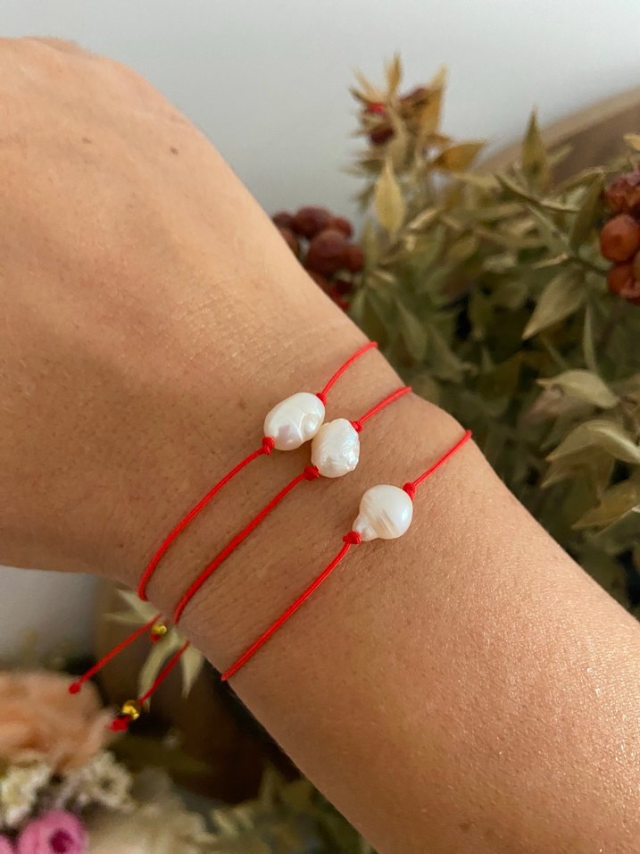 Doğal İnci Şans Bileklik - Görsel 3