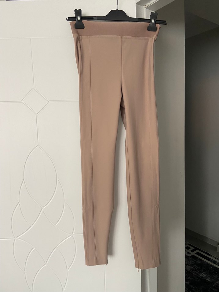 Zara pudra yüksek bel tayt - Görsel 3