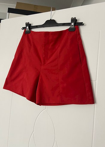 Mango yüksek bel şort - Görsel 4