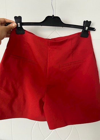 Mango yüksek bel şort - Görsel 3