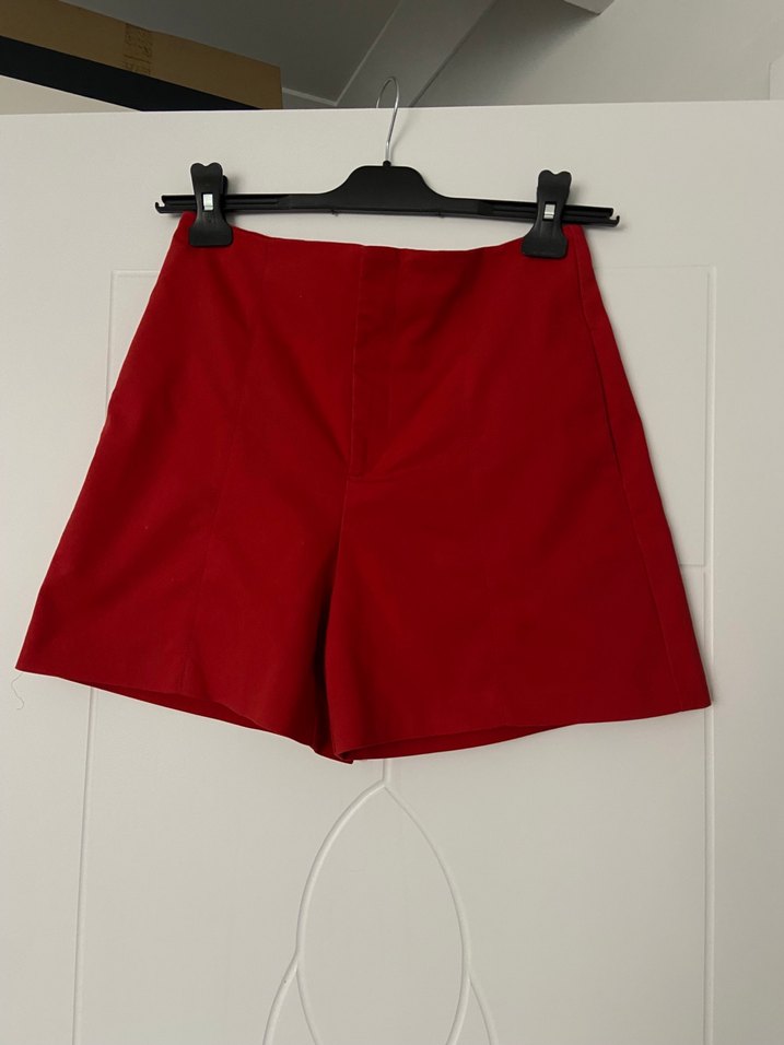 Mango yüksek bel şort - Görsel 5