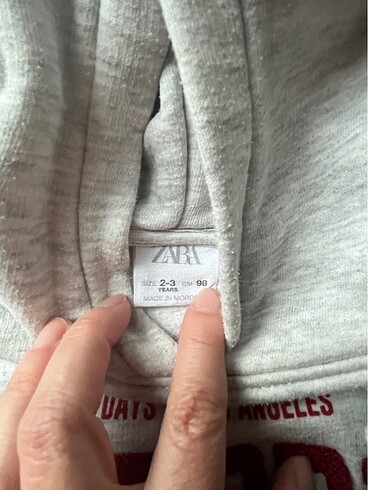 Zara Zara kız çocuk sweatshirt