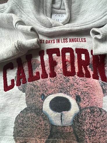 24-36 Ay Beden Zara kız çocuk sweatshirt
