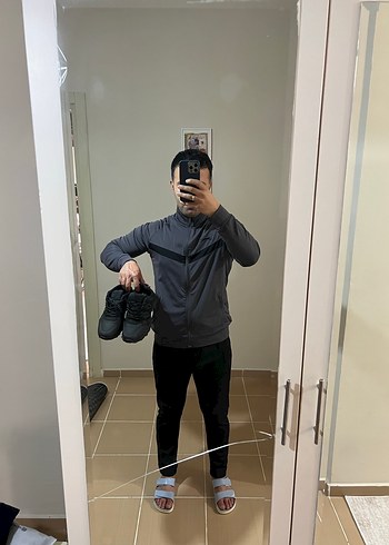 Gri Hamile Pantolonu, Düzenli Kesim - Görsel 2