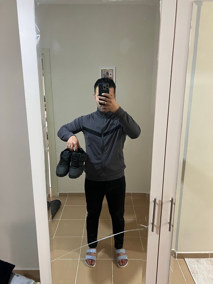 Gri Hamile Pantolonu, Düzenli Kesim - Görsel 2