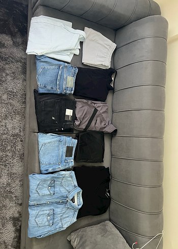 15 parça kıyafet mont spor ayakkabı ve askeri bot - Görsel 2