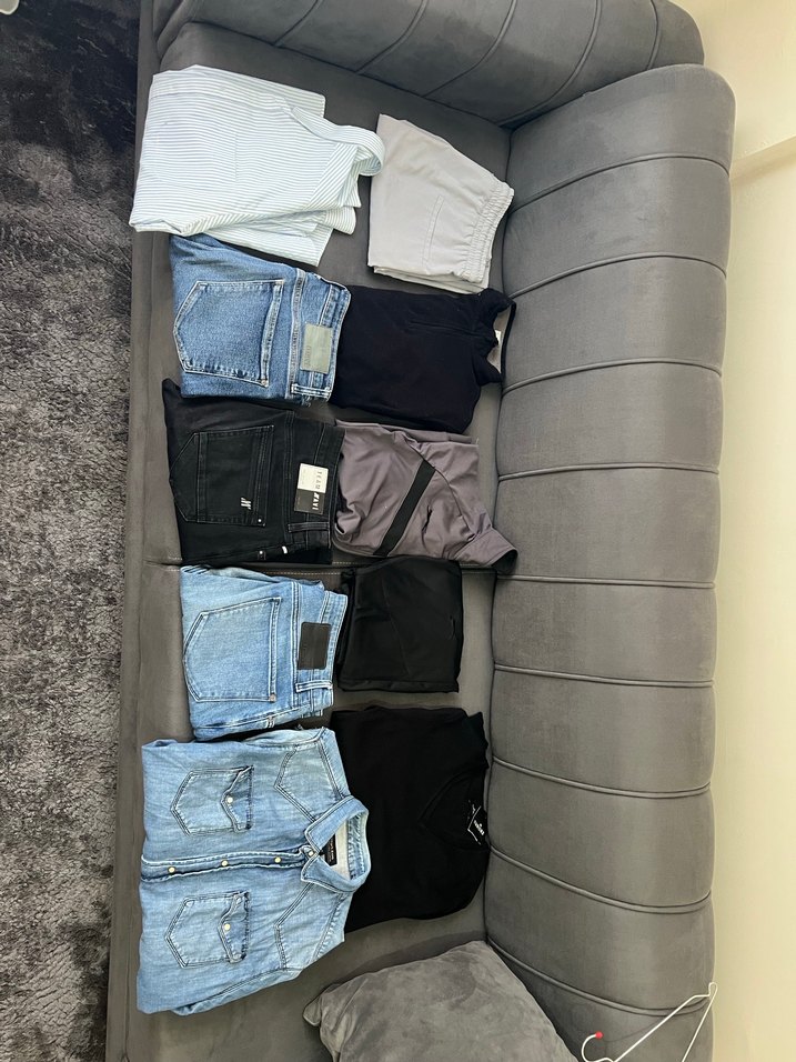 15 parça kıyafet mont spor ayakkabı ve askeri bot - Görsel 2