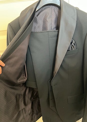 Siyah  Erkek Takım Elbise - Görsel 3