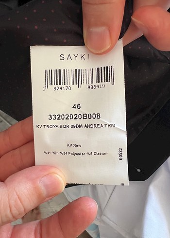 Siyah  Erkek Takım Elbise - Görsel 8