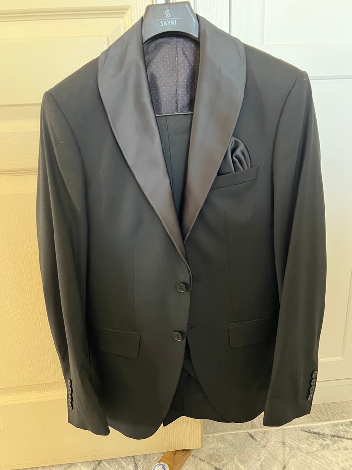 Siyah  Erkek Takım Elbise - Görsel 2