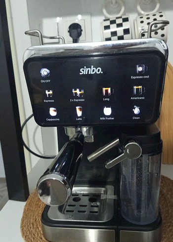 Sinbo Kahve Makinesi, siyah 35,5 cm