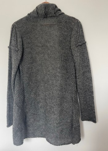 Sisters İtaly marka gri hırka - Görsel 2