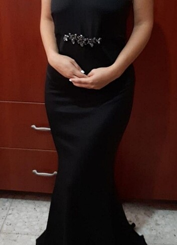 s Beden Balık model düğün özel gün elbisesi abiye