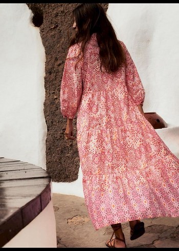 ZARA pembe elbise