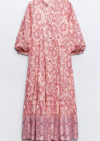 Zara ZARA pembe elbise