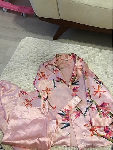 m Beden pembe Renk Pijama takımı