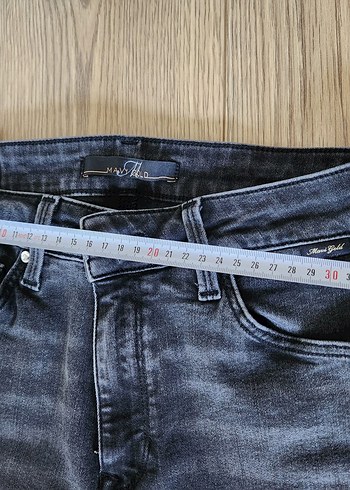 Mavi  28 29 beden füme  rengi kot - Görsel 6