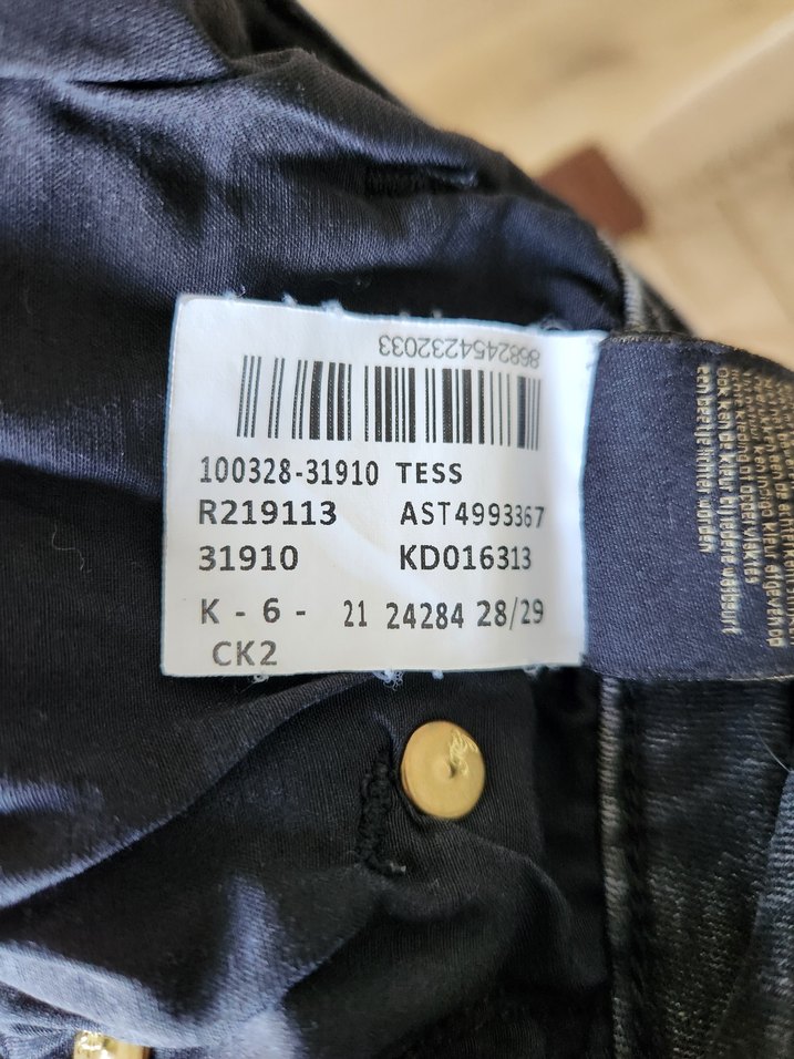 Mavi  28 29 beden füme  rengi kot - Görsel 3