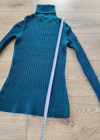 triko  zümrüt  yesili 36 40 uyumlu - Görsel 4