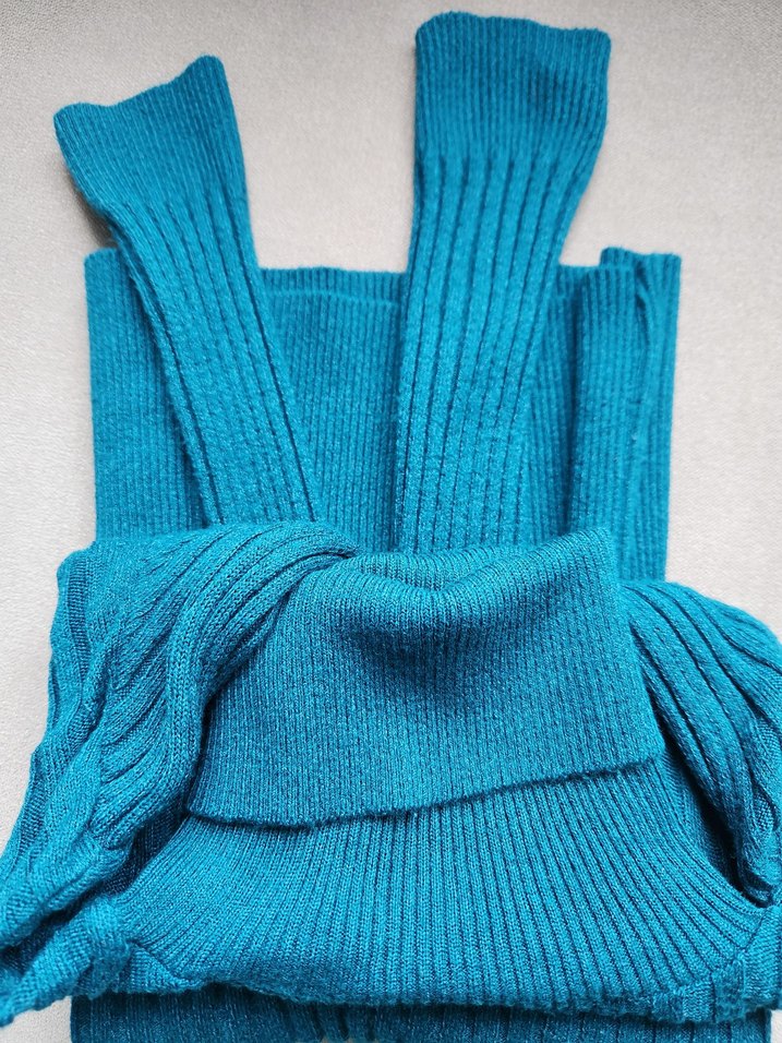 triko  zümrüt  yesili 36 40 uyumlu - Görsel 2