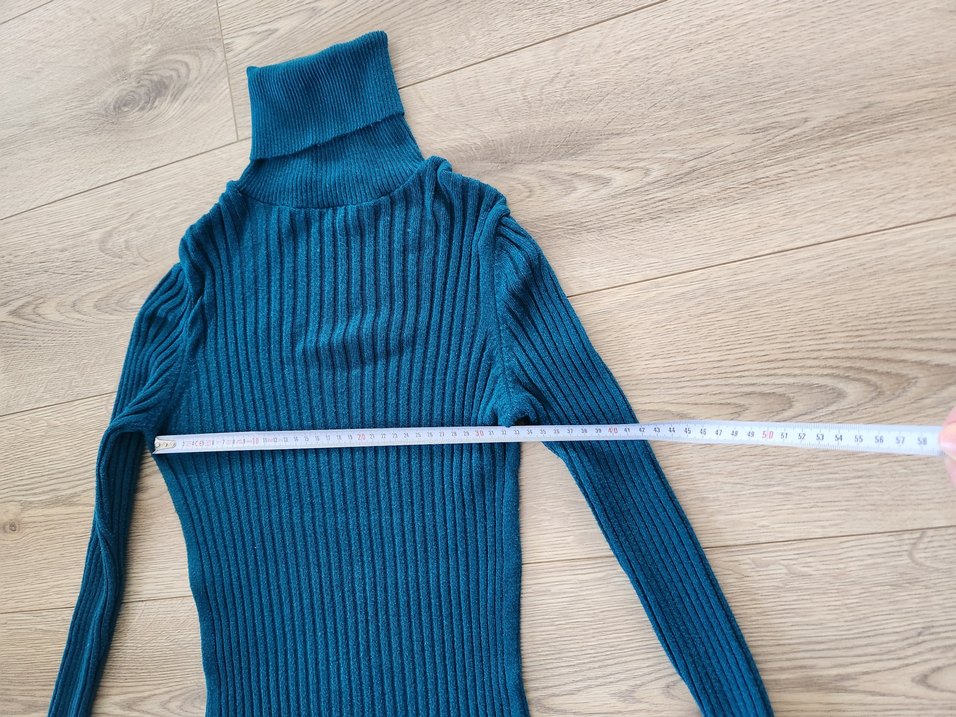 triko  zümrüt  yesili 36 40 uyumlu - Görsel 5