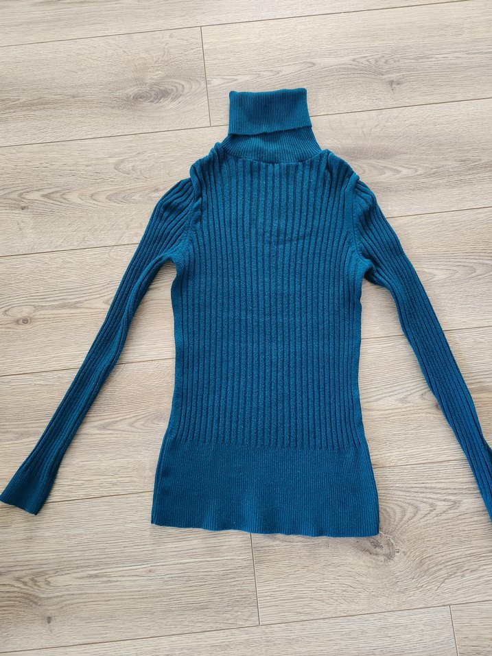 triko  zümrüt  yesili 36 40 uyumlu - Görsel 3