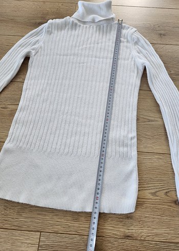 triko beyaz 36 42 beden uyumlu - Görsel 3