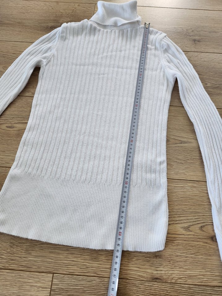 triko beyaz 36 42 beden uyumlu - Görsel 3