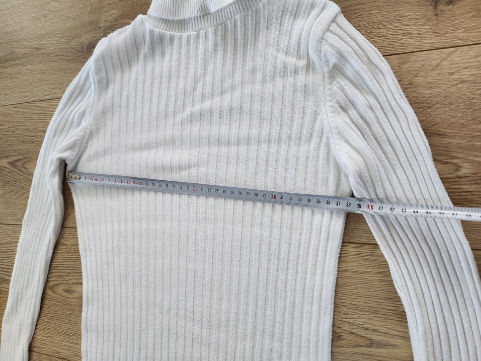 triko beyaz 36 42 beden uyumlu - Görsel 4