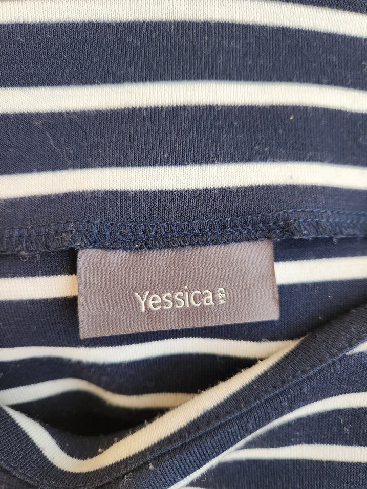 CXA marka penye çizgili  42 44 beden elbise - Görsel 4