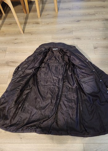 şişme  42 44  beden su geçirmez  şapkalı  kaban - Görsel 9