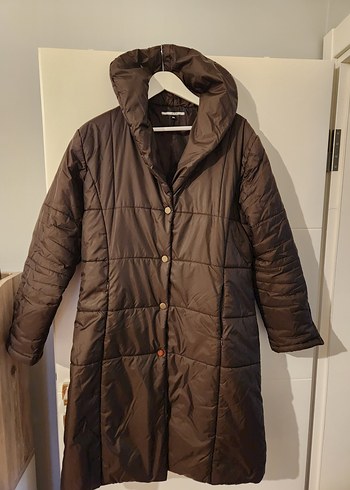 şişme  42 44  beden su geçirmez  şapkalı  kaban - Görsel 10