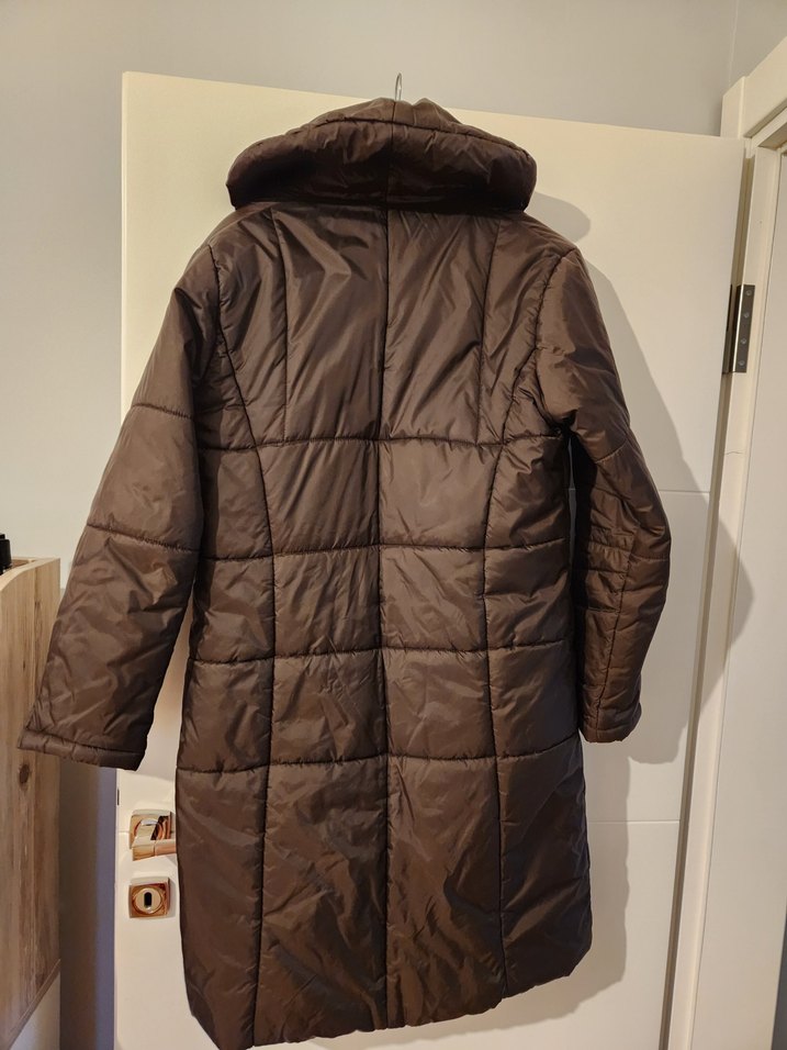 şişme  42 44  beden su geçirmez  şapkalı  kaban - Görsel 4